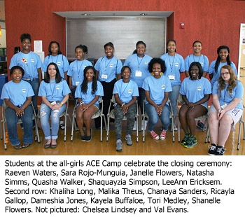 ACE camp draws high school students for fifth year