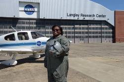 Math major completes internship at NASA Langley