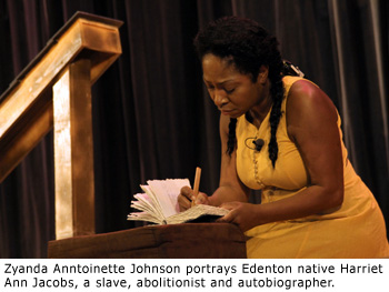 Guest actress portrays Edenton native at ECSU