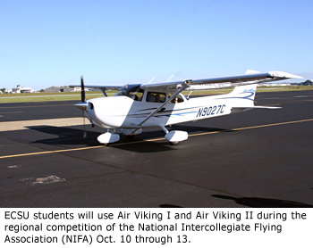 ECSU hosts regional competition for aviators