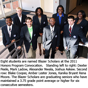 ECSU students set goals and claim their blazers: BlazerScholars express pride in their accomplishment