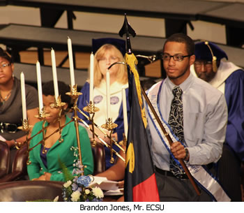 Becton advises students to focus on the prize--graduation