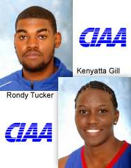 Gill and Tucker earn All-CIAA awards