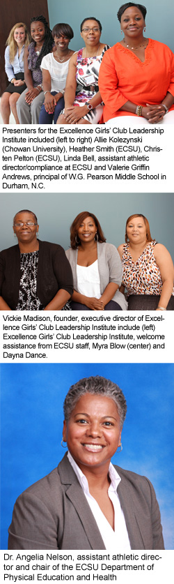 ECSU and CIAA host Excellence Girls' Club Leadership Institute