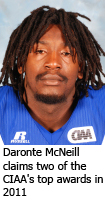 McNeill voted CIAA Offensive Player of the Year