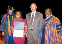 ECSU students collect awards at Honors Convocation