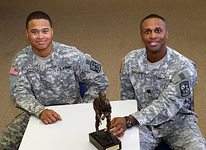 ECSU Military Science Department earns the Iron Mike Award