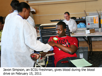 Fraternity collaboration brings male blood donors forward