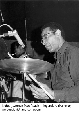 ECSU's First Jazz Festival Honors Legendary Drummer Max Roach