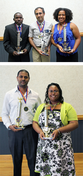 Three ECSU students claim top awards at McNair Research Symposium and Awards Ceremony