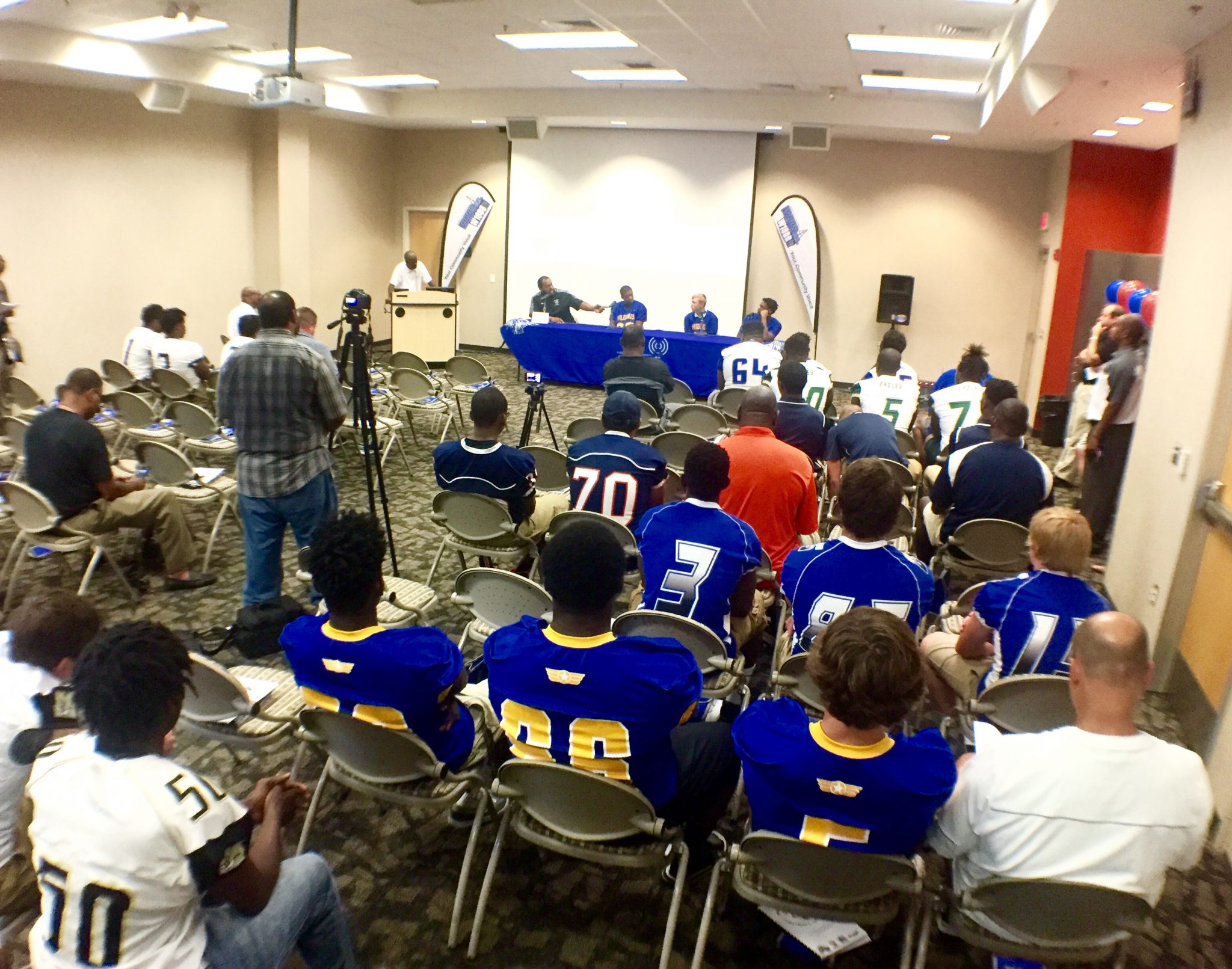 WRVS Hosts 2nd Annual High School Football Media Day