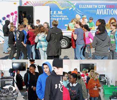 Area Students Get First Look at Mobile STEM Lab