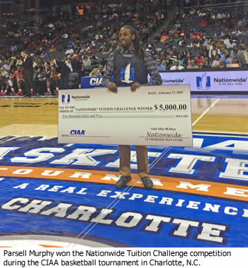 Parsell Murphy wins Nationwide Tuition Challenge