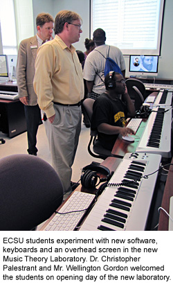 Music Department Opens New Music Theory Laboratory