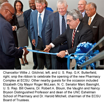 ECSU Pharmacy Complex Ribbon Cutting Showcased High Tech Facility and Doctor of Pharmacy Partnership Degree Program