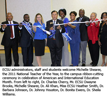 Teacher of the year launches celebration of American and International Education