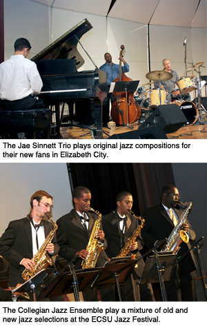 Jae Sinnett Trio brings original compositions to ECSU