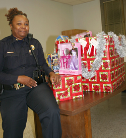 University Police and Kappa Alpha Psi hold toy drive
