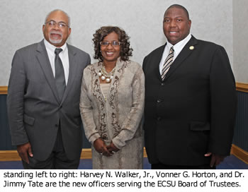 Three trustees will serve as officers in 2014 - 2015