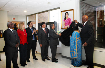 Ceremony held to name planetarium in honor of Dr. Sultana Khan