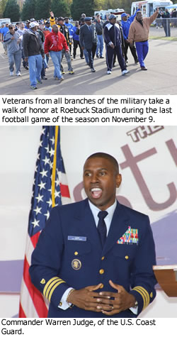 Veterans recognized at ECSU