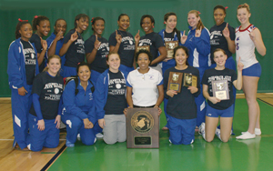 Lady Vikings win first CIAA volleyball championship