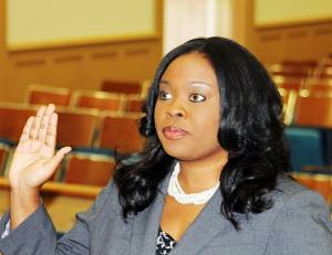 Former Miss ECSU Brittany Whidbee Sworn into North Carolina Bar Association