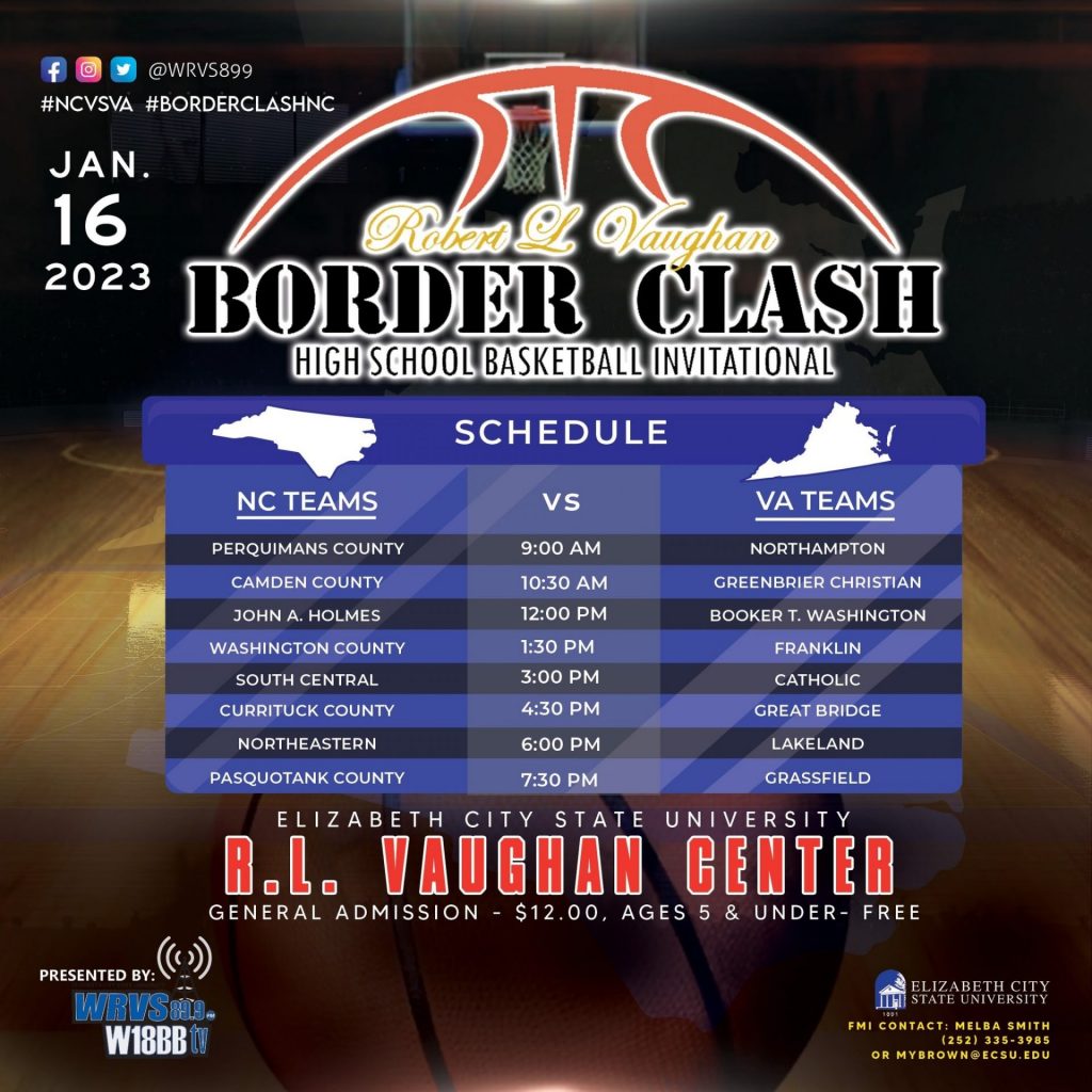 BorderClash V Basketball Invitational Poster